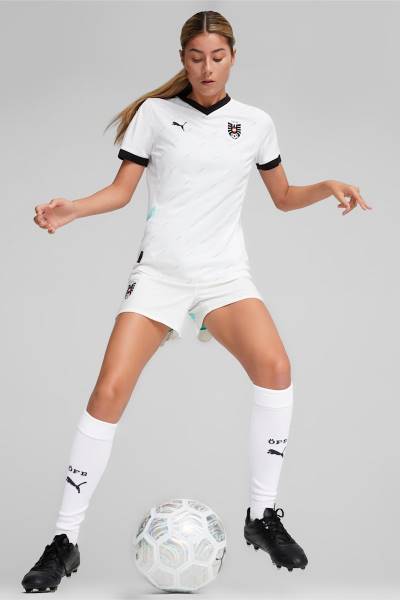 Jersey Austria 2024 Away Football Kit White | Jersey-4