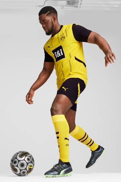 Jersey BVB Borussia Dortmund 2024/25 Home Match Puma Football Kit Yellow / Black | Jersey-564