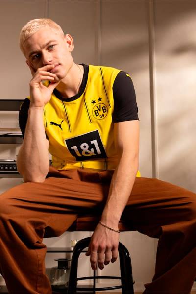 Jersey BVB Borussia Dortmund 2024/25 Home Match Puma Football Kit Yellow / Black | Jersey-564