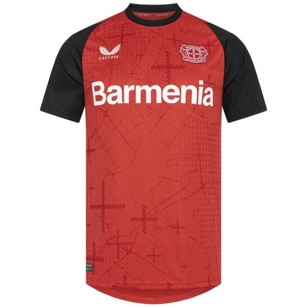 Jersey Bayer 04 Leverkusen 2024/25 Home Castore Football Kit Red / Black | Jersey-539