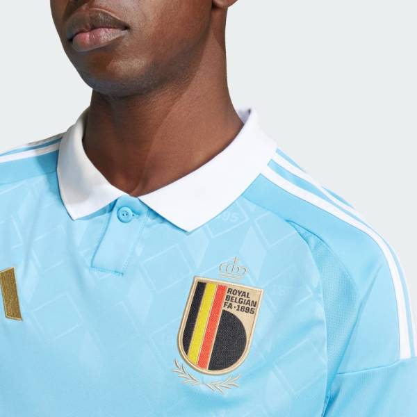 Jersey Belgium 2024 Away Adidas Football Stadium Kit Blue | Jersey-181