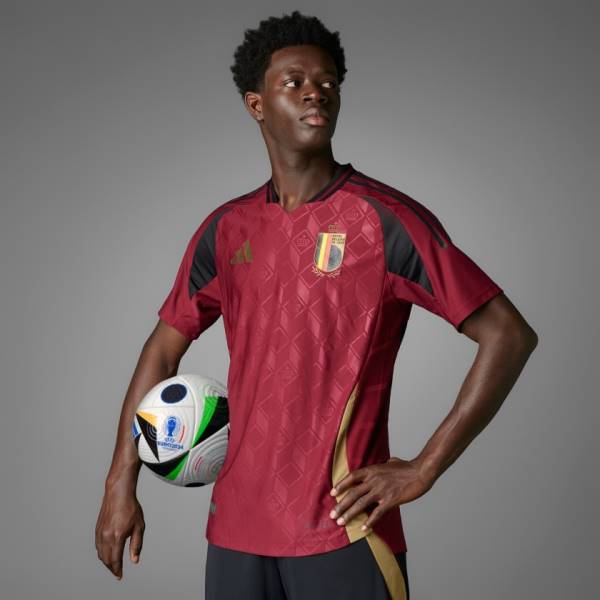 Jersey Belgium 2024 Home Adidas Football Match Kit Red | Jersey-176