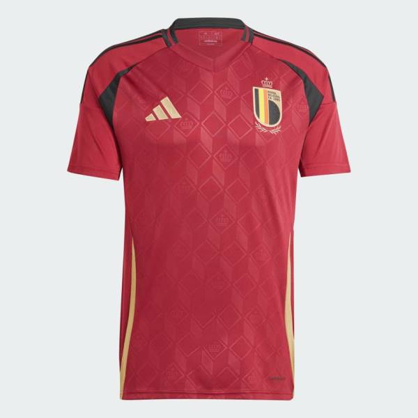 Jersey Belgium 2024 Home Adidas Football Stadium Kit Red | Jersey-177