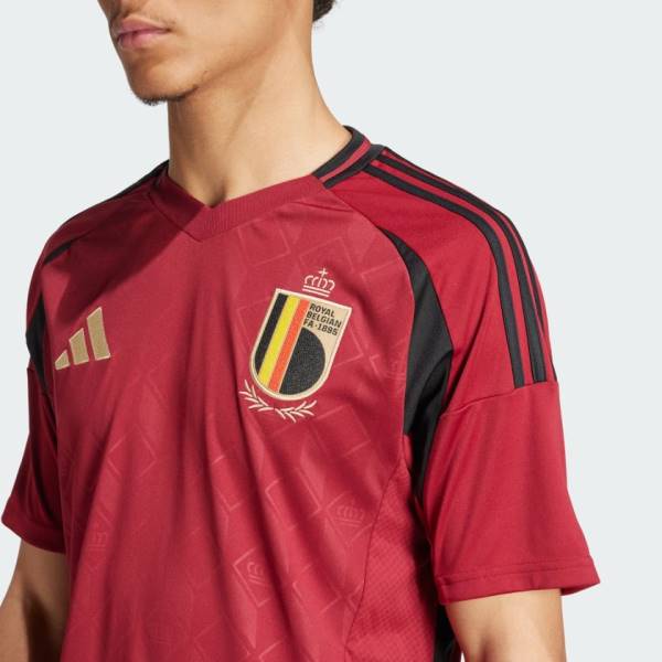 Jersey Belgium 2024 Home Adidas Football Stadium Kit Red | Jersey-177