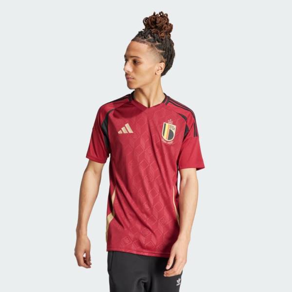 Jersey Belgium 2024 Home Adidas Football Stadium Kit Red | Jersey-177