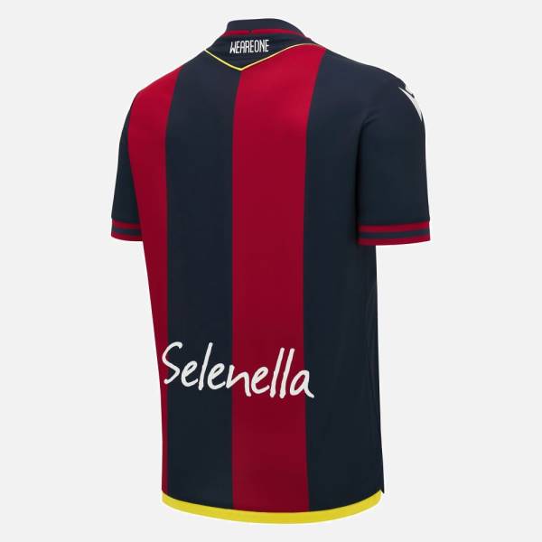 Jersey Bologna FC 2024/25 Home Macron Football Kit Red / Blue | Jersey-465