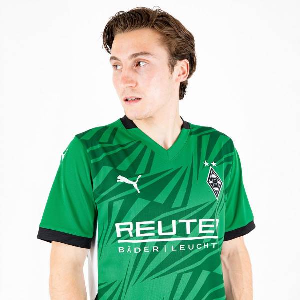 Jersey Borussia Mönchengladbach 2024/25 Away Puma Football Kit Green | Jersey-618