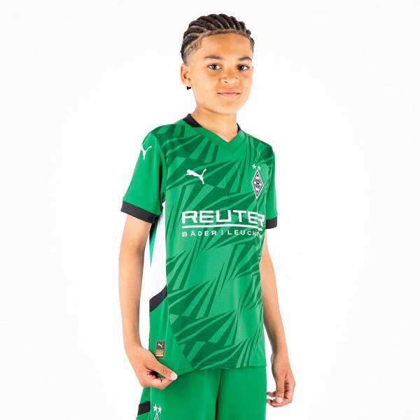 Jersey Borussia Mönchengladbach 2024/25 Away Puma Football Kit Green | Jersey-619