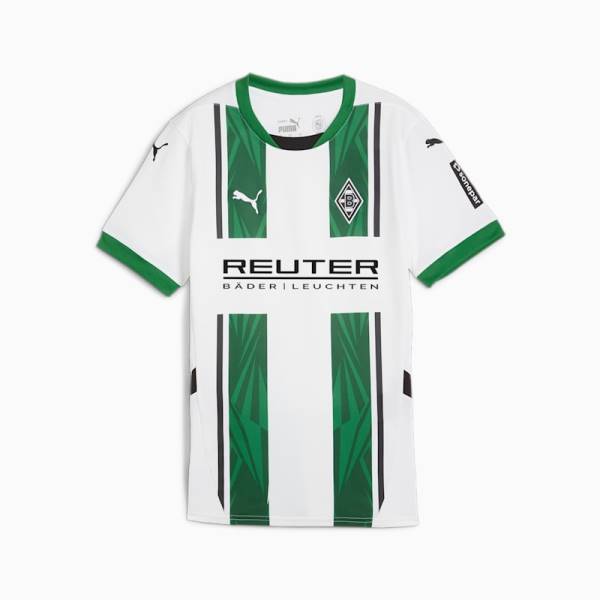 Jersey Borussia Mönchengladbach 2024/25 Home Puma Football Kit White / Green | Jersey-615