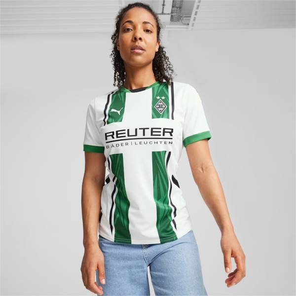 Jersey Borussia Mönchengladbach 2024/25 Home Puma Football Kit White / Green | Jersey-615