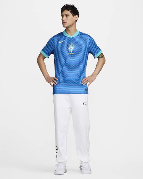 Jersey Brazil 2024 Stadium Away Nike Football Kit Blue | Jersey-87