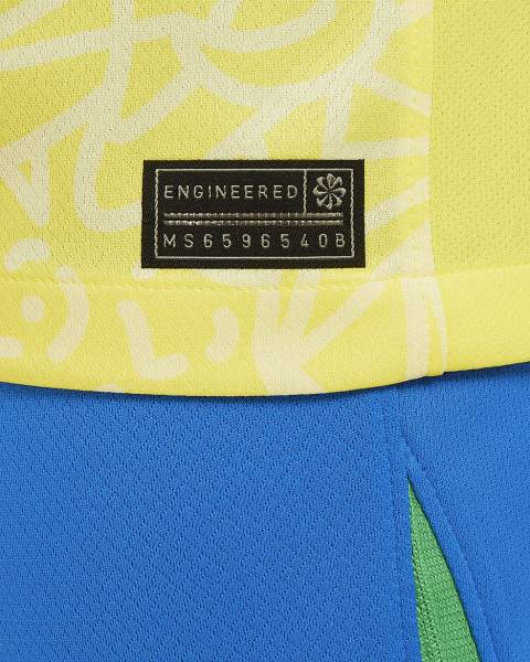 Jersey Brazil 2024 Stadium Home Nike Football Kit Yellow / Green | Jersey-85