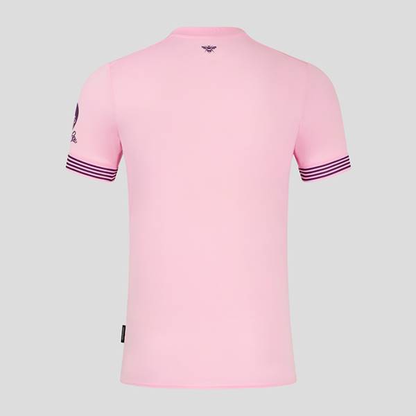 Jersey Brentford FC 2024/25 Away Umbro Football Kit Pink | Jersey-247