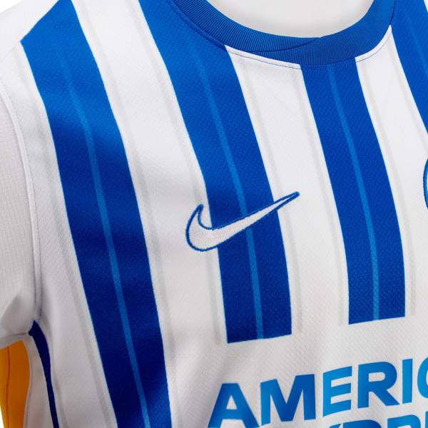 Jersey Brighton & Hove Albion FC 2024/25 Home Nike Football Kit White / Blue | Jersey-250