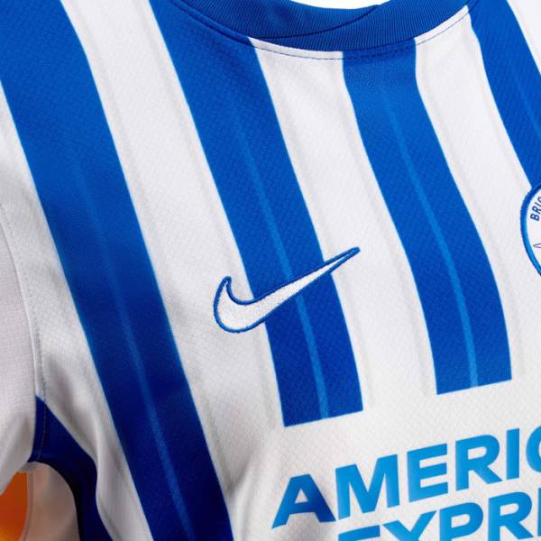 Jersey Brighton & Hove Albion FC 2024/25 Home Nike Football Kit White / Blue | Jersey-251