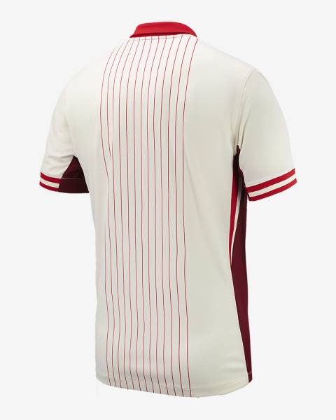 Jersey Canada 2024 Away Stadium Nike Football Kit White | Jersey-29