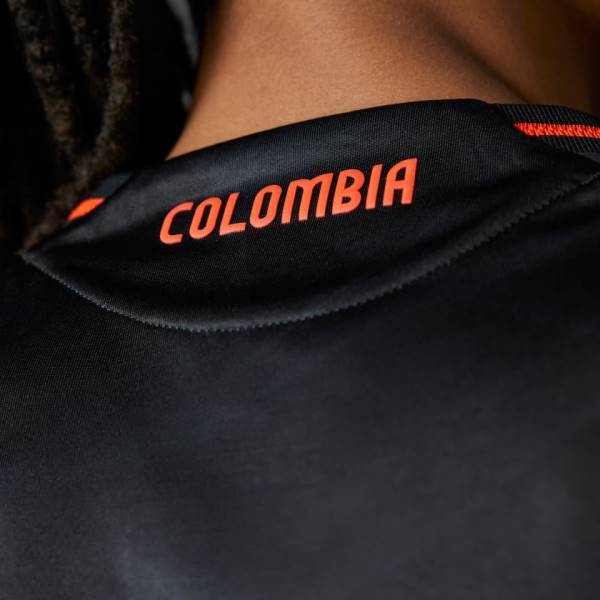 Jersey Colombia 2024 Away Adidas Football Match Kit Black | Jersey-170