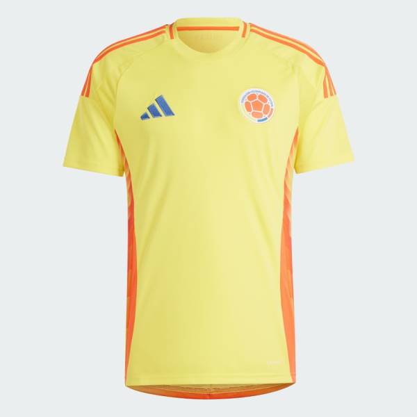 Jersey Colombia 2024 Home Adidas Football Stadium Kit Yellow | Jersey-167