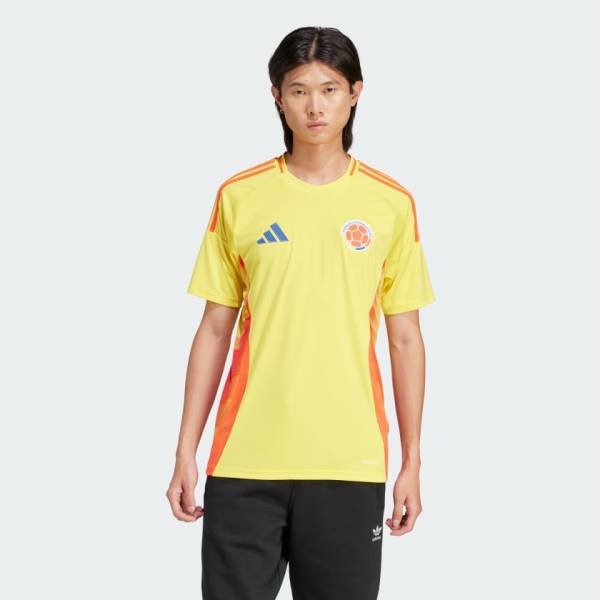 Jersey Colombia 2024 Home Adidas Football Stadium Kit Yellow | Jersey-167