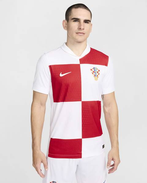 Jersey Croatia 2024/25 Match Home Nike Football Kit White / Red | Jersey-39