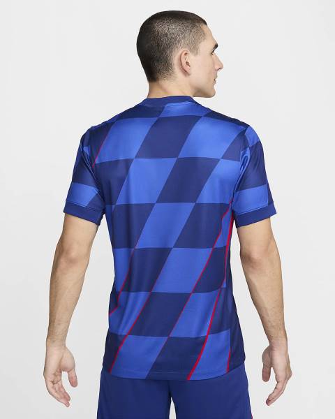 Jersey Croatia 2024/25 Stadium Away Nike Football Kit Blue / Navy | Jersey-44