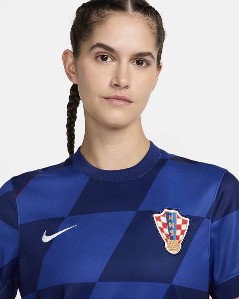 Jersey Croatia 2024/25 Stadium Away Nike Football Kit Blue / Navy | Jersey-45