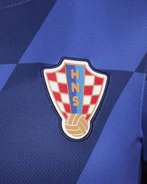 Jersey Croatia 2024/25 Stadium Away Nike Football Kit Blue / Navy | Jersey-45