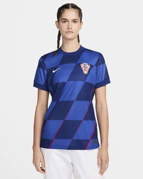 Jersey Croatia 2024/25 Stadium Away Nike Football Kit Blue / Navy | Jersey-45