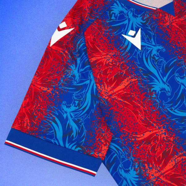 Jersey Crystal Palace FC 2024/25 Home Macron Football Kit Blue / Red | Jersey-264