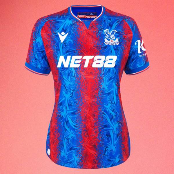 Jersey Crystal Palace FC 2024/25 Home Macron Football Kit Blue / Red | Jersey-265