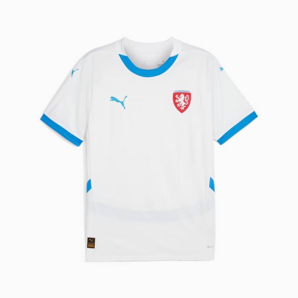 Jersey Czech Republic Football 2024 Away Kit Red | Jersey-13