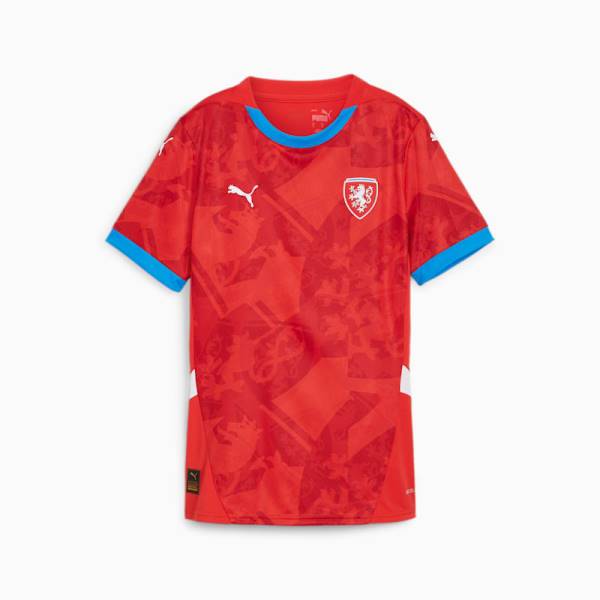 Jersey Czech Republic Football 2024 Home Kit Red | Jersey-11