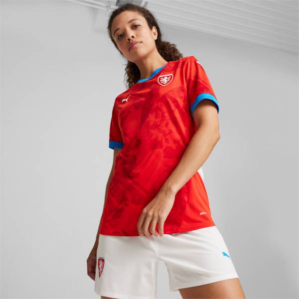 Jersey Czech Republic Football 2024 Home Kit Red | Jersey-11