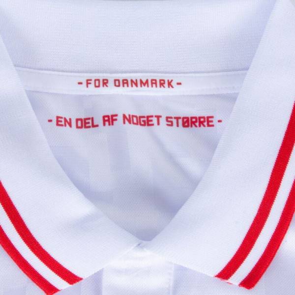 Jersey Denmark 2024/25 Away Hummel Football Kit White | Jersey-193