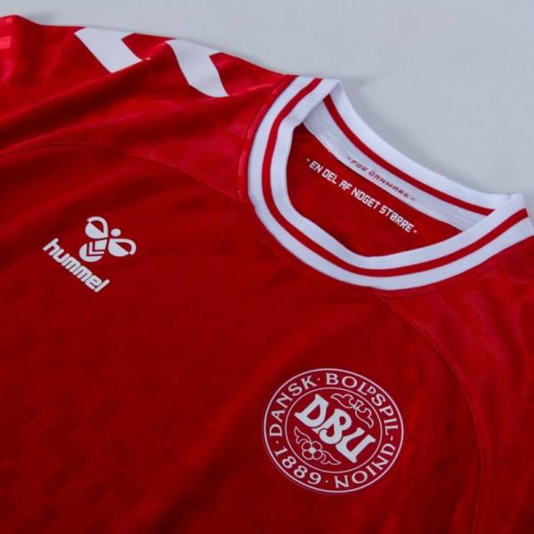 Jersey Denmark 2024/25 Home Hummel Football Kit Red | Jersey-192