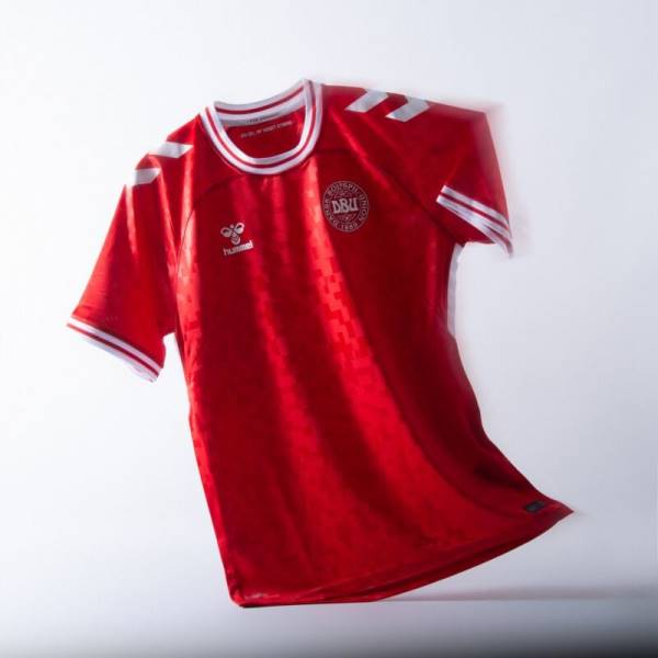 Jersey Denmark 2024/25 Home Hummel Football Kit Red | Jersey-192