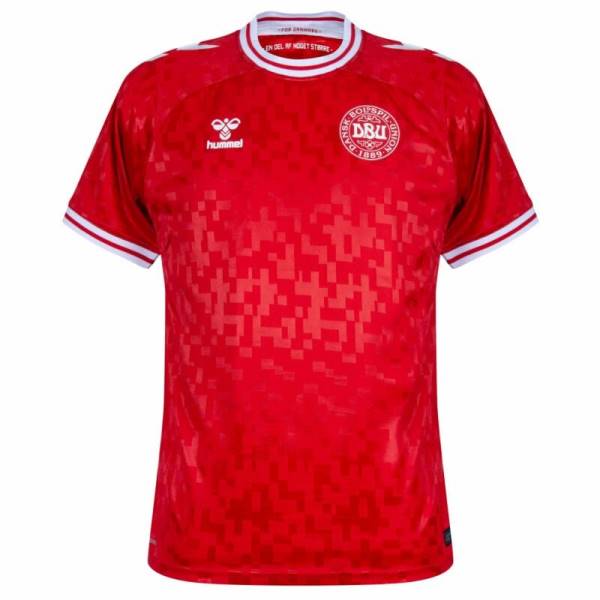 Jersey Denmark 2024/25 Home Hummel Football Kit Red | Jersey-192