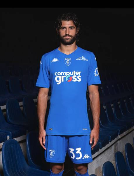 Jersey Empoli FC 2023/24 Home Kappa Football Kit Blue | Jersey-475