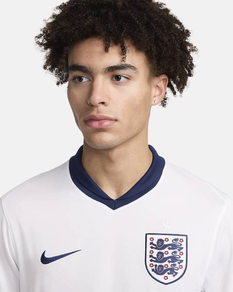 Jersey England 2024/25 Stadium Home Nike Football Kit White / Blue | Jersey-92