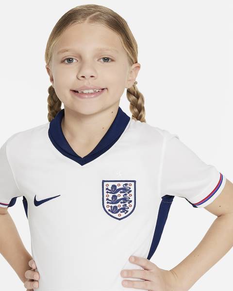 Jersey England 2024/25 Stadium Home Nike Football Kit White / Blue | Jersey-94