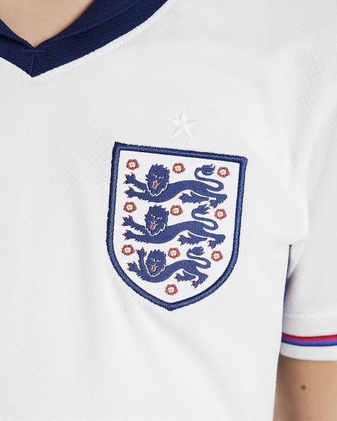 Jersey England 2024/25 Stadium Home Nike Football Kit White / Blue | Jersey-94