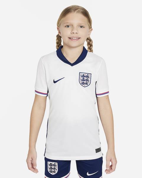 Jersey England 2024/25 Stadium Home Nike Football Kit White / Blue | Jersey-94