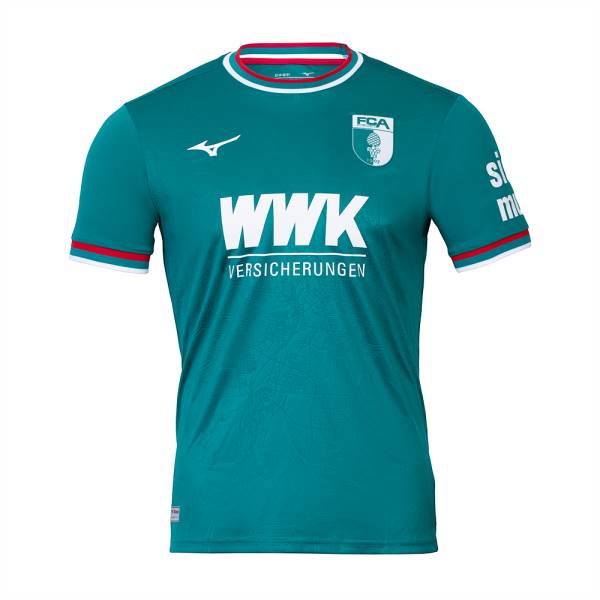 Jersey FC Augsburg 2024/25 Away Mizuno Football Kit Green | Jersey-599