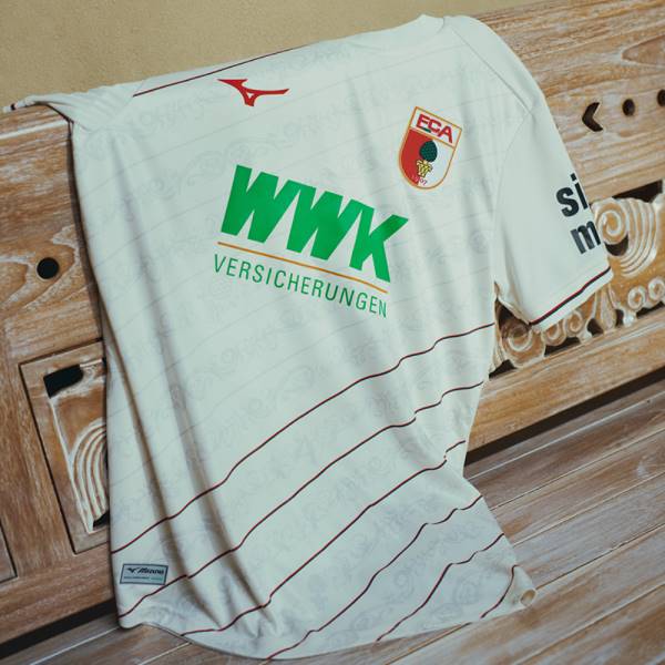 Jersey FC Augsburg 2024/25 Home Mizuno Football Kit White | Jersey-598