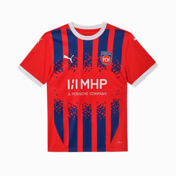 Jersey FC Heidenheim 2024/25 Home Puma Football Kit Red / Blue | Jersey-581