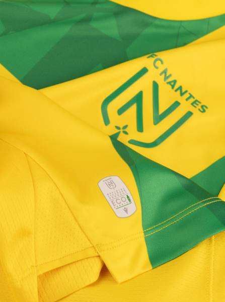 Jersey FC Nantes 2024/25 Home Macron Football Kit Yellow / Green | Jersey-687