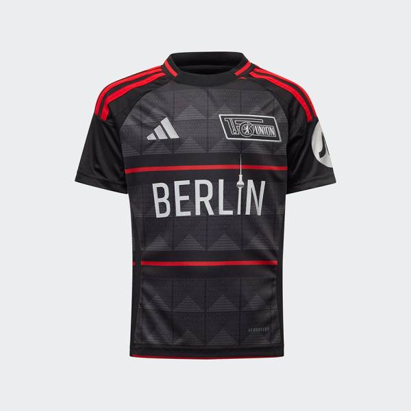 Jersey FC Union Berlin 2024/25 Away Adidas Football Kit Black | Jersey-625