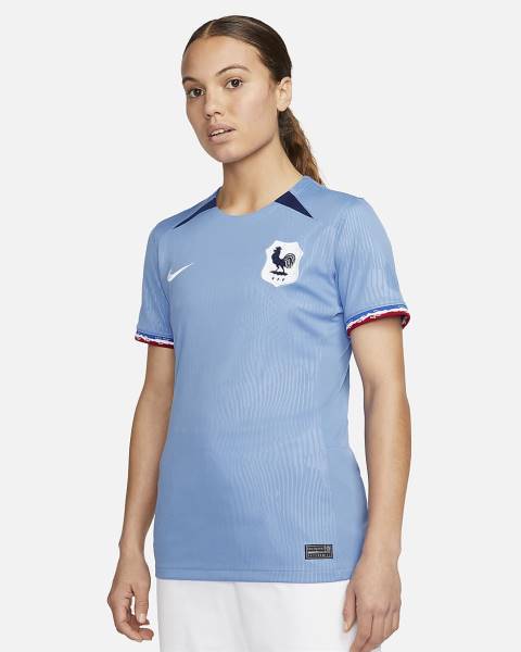 Jersey FFF(France) 2023 Stadium Home Nike Football Kit Blue | Jersey-38