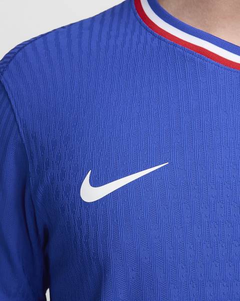 Jersey FFF(France) 2024/25 Match Home Nike Football Kit Blue | Jersey-30