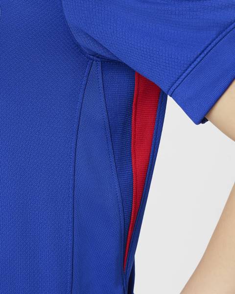 Jersey FFF(France) 2024/25 Stadium Home Nike Football Kit Blue | Jersey-33